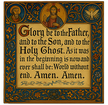 Bede Gloria Patri