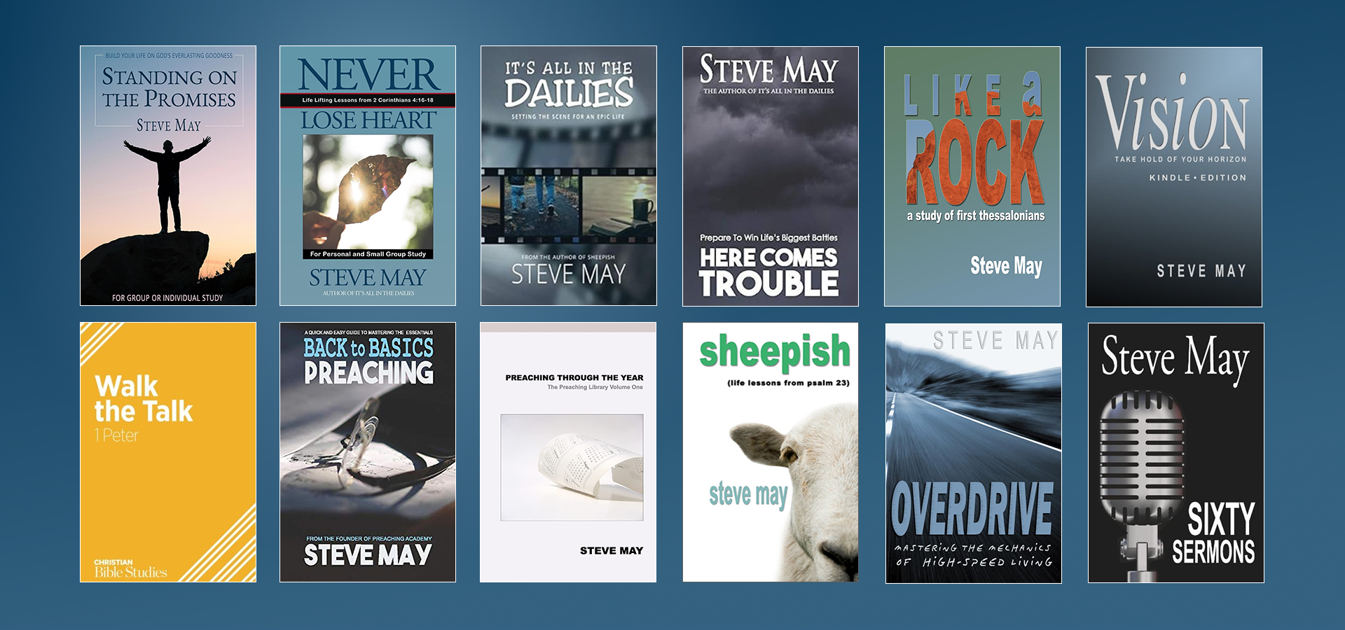 Sermons and books by Steve May